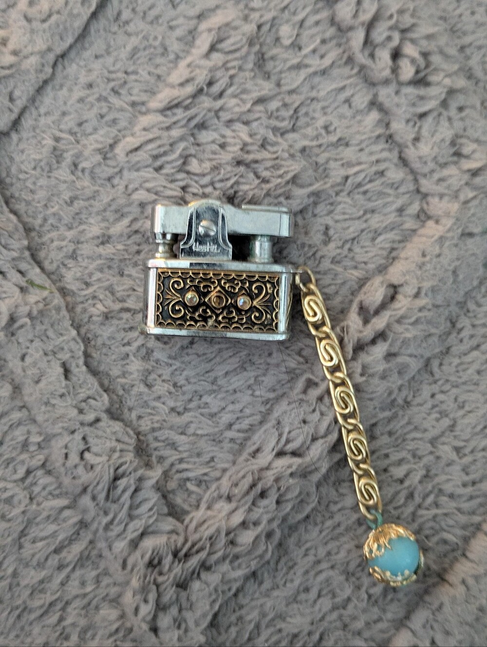 Vintage Hestia Decorative Mini Pocket Lighter (non working)